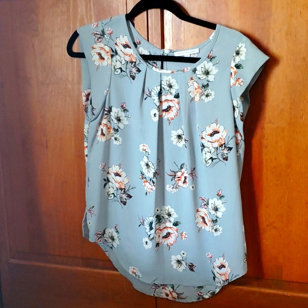 Chiffon Floral Blouse